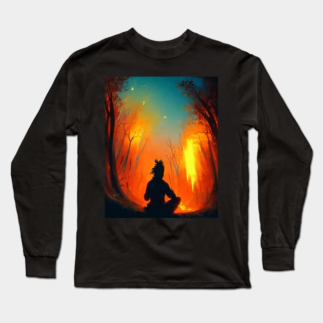 Fireside Long Sleeve T-Shirt by Lyla Lace Studio